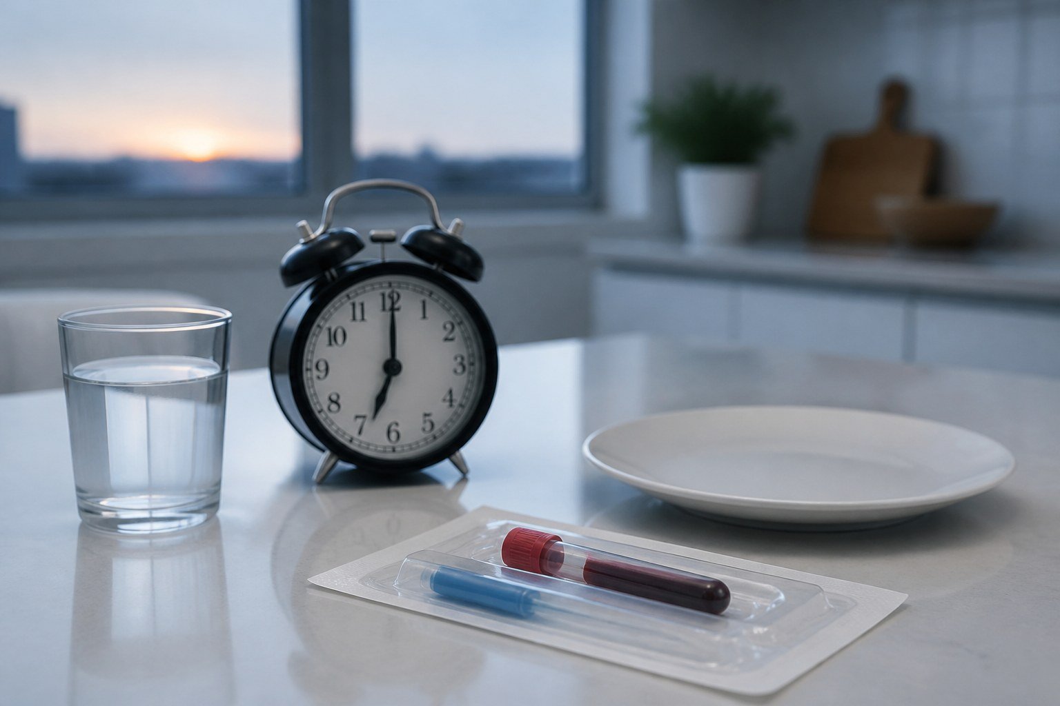 How to prepare for a fasting blood test