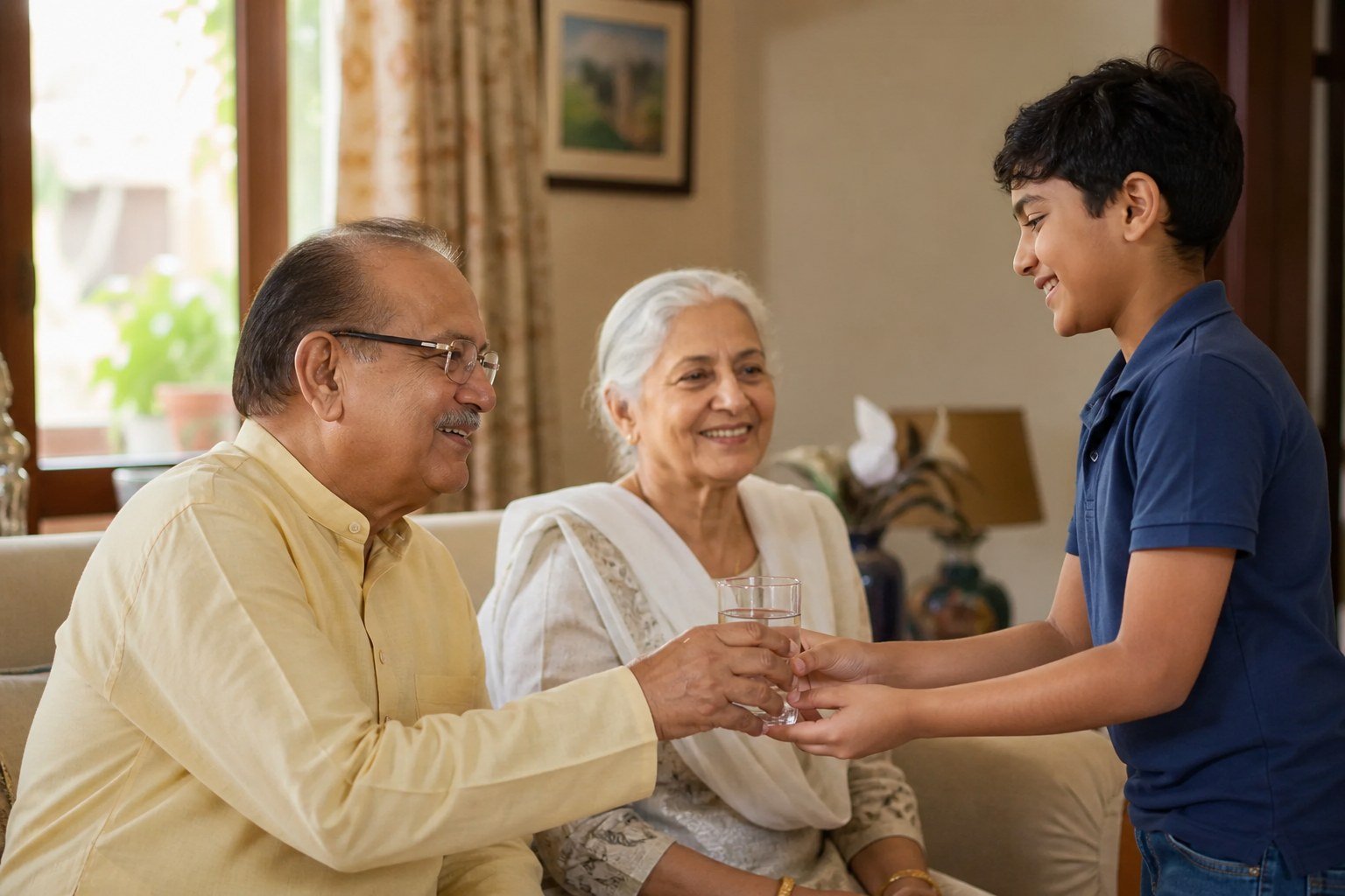 Senior citizen health checkups at home